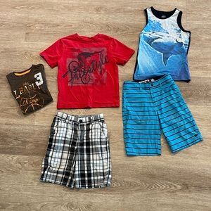 Boys Hawk and Quiksilver Shorts